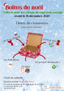 Boite de Noël pour le Caddy Fleury