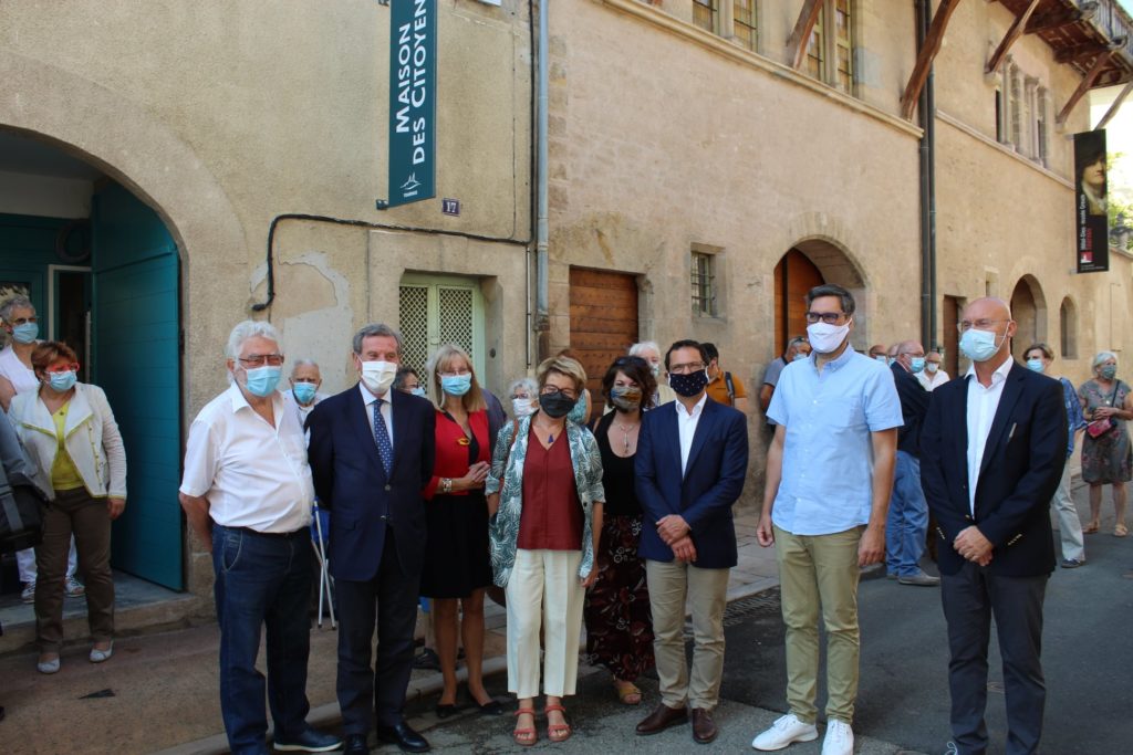 Inauguration de la maison des citoyens Tournus 71700
